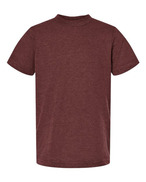 Kids Tultex Heather Maroon