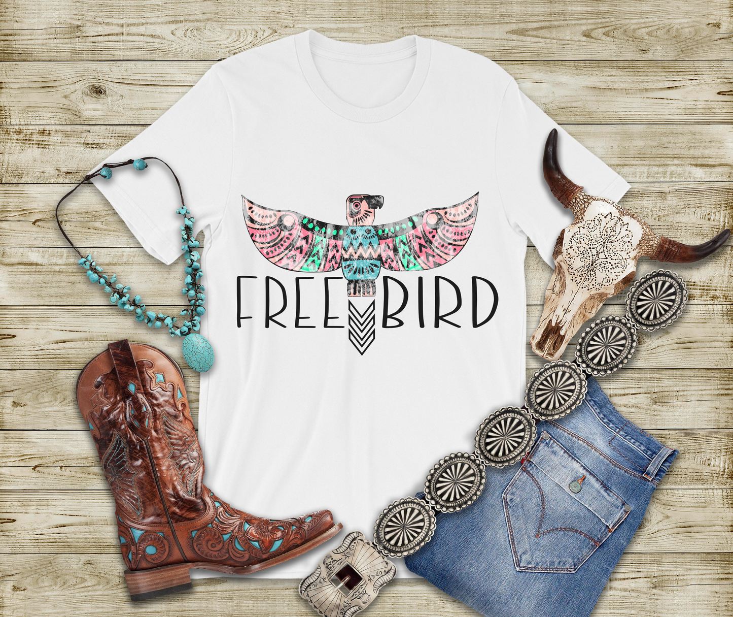 FREE BIRD DTF Transfer