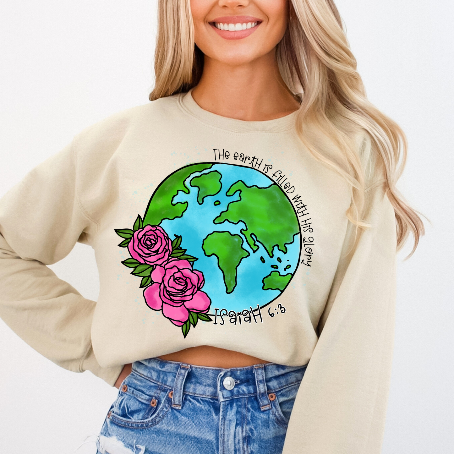 Earth Day DTF Transfer