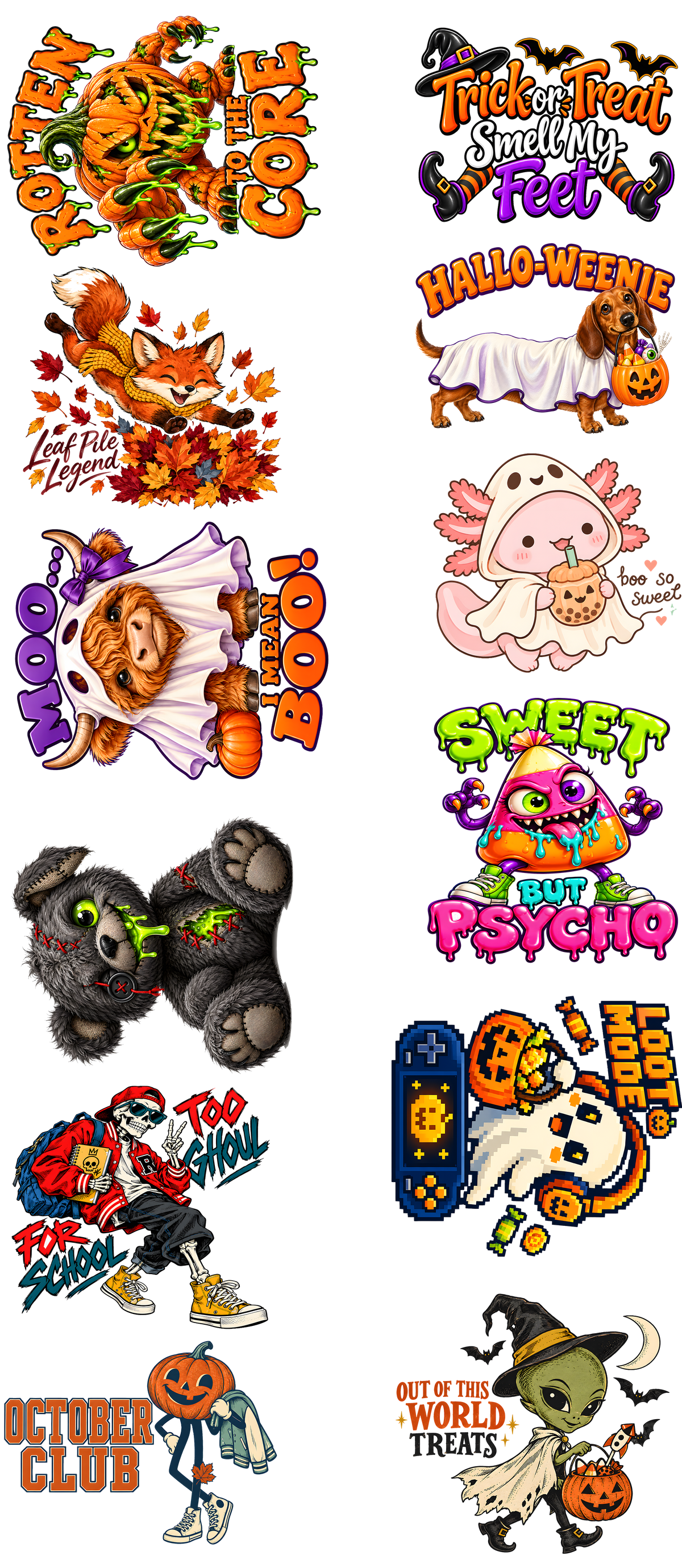 Pre made Kids Halloween Bundle