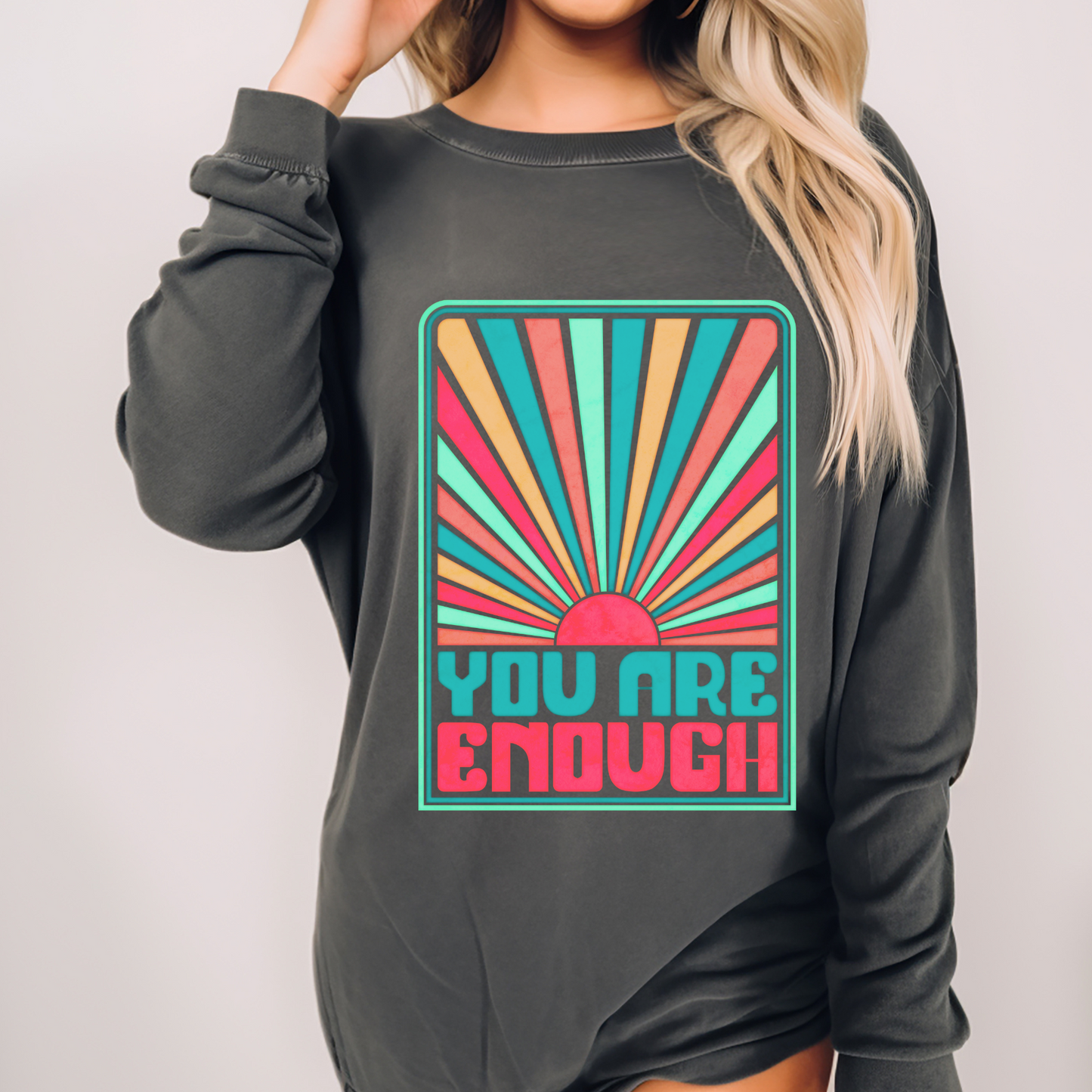 You Are Enough DTF Transfer