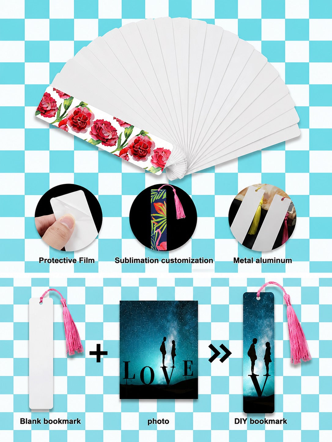 Sublimation Bookmark