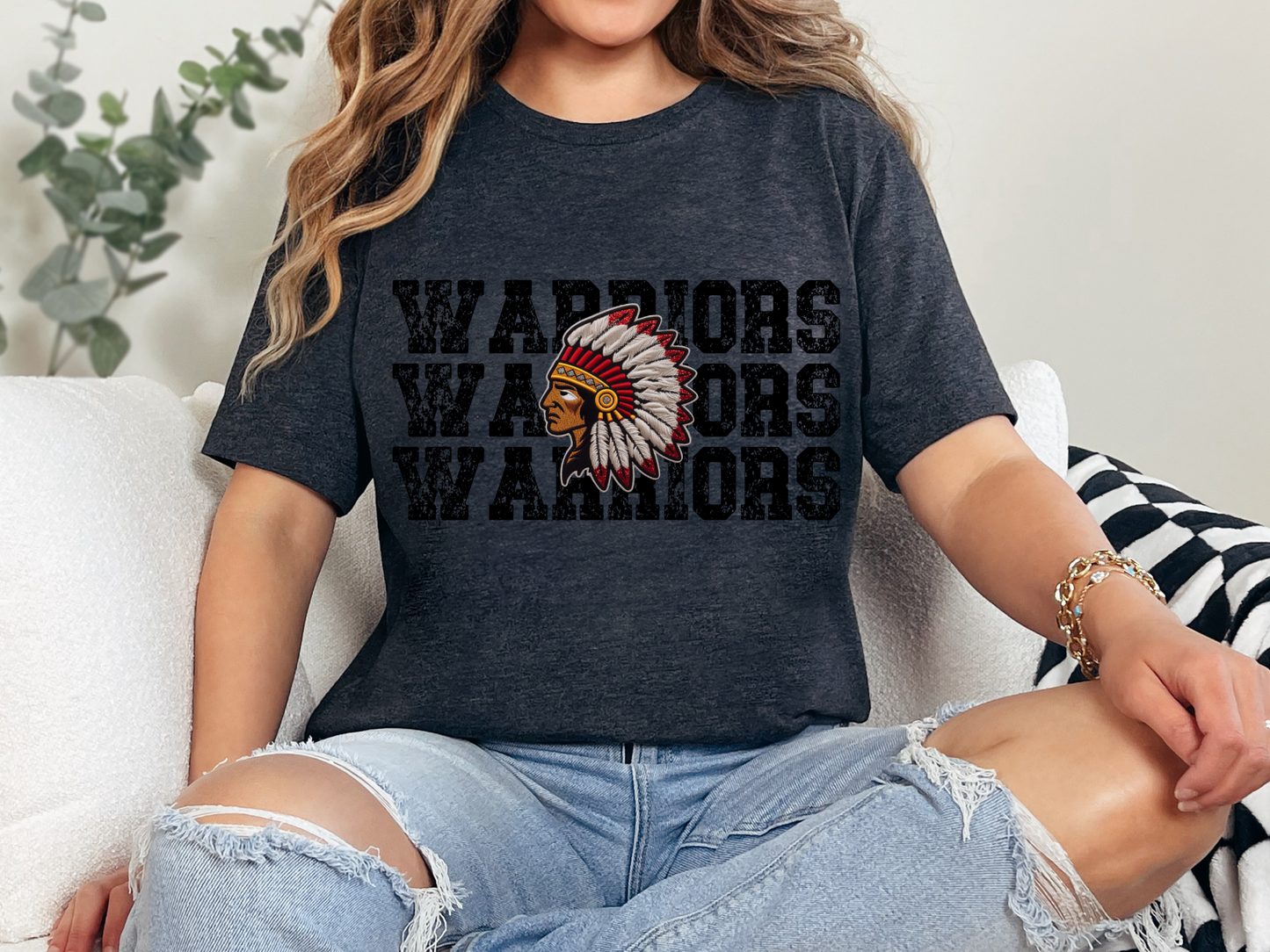 Ouachita Warriors DTF Transfer