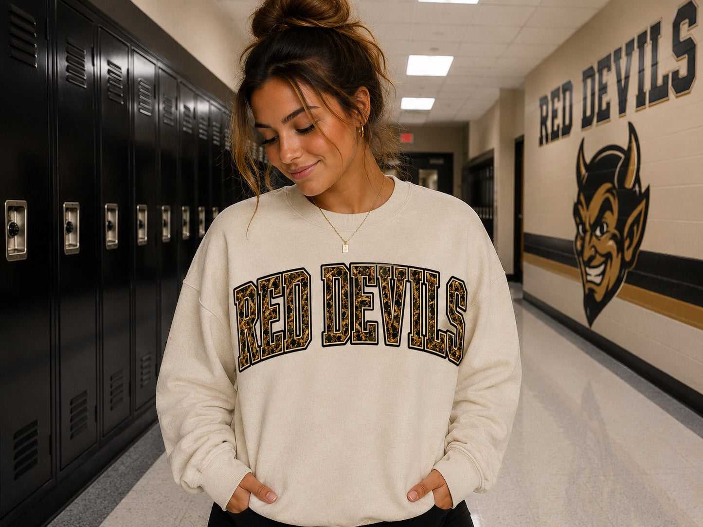 Red Devils DTF Transfer