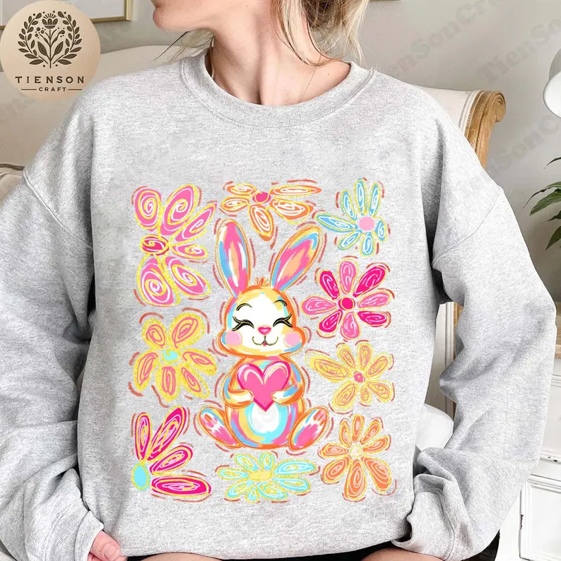 Bunny DTF Transfer