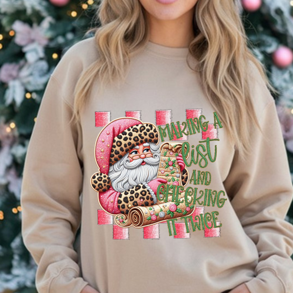 Christmas DTF Transfer
