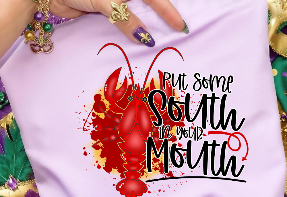 CRAWFISH DTF TRANSFER