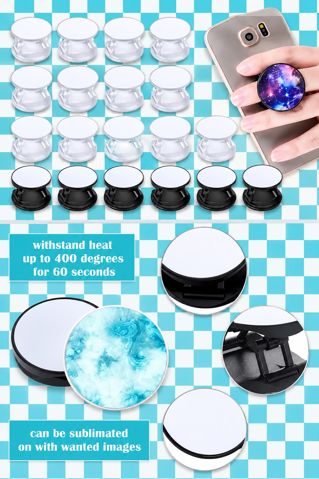 Sublimation Pop sockets