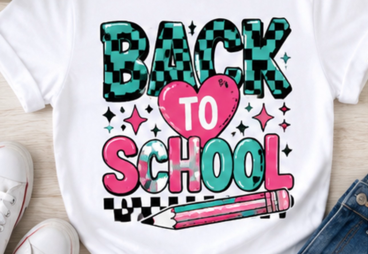 Back to School DTF Transfer