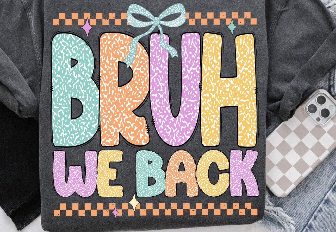 Back to School DTF Transfer