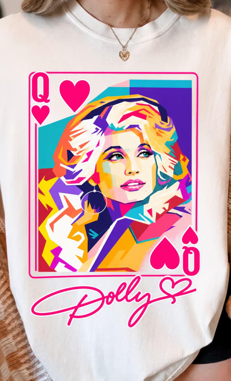 Celebrity Dolly DTF Transfer