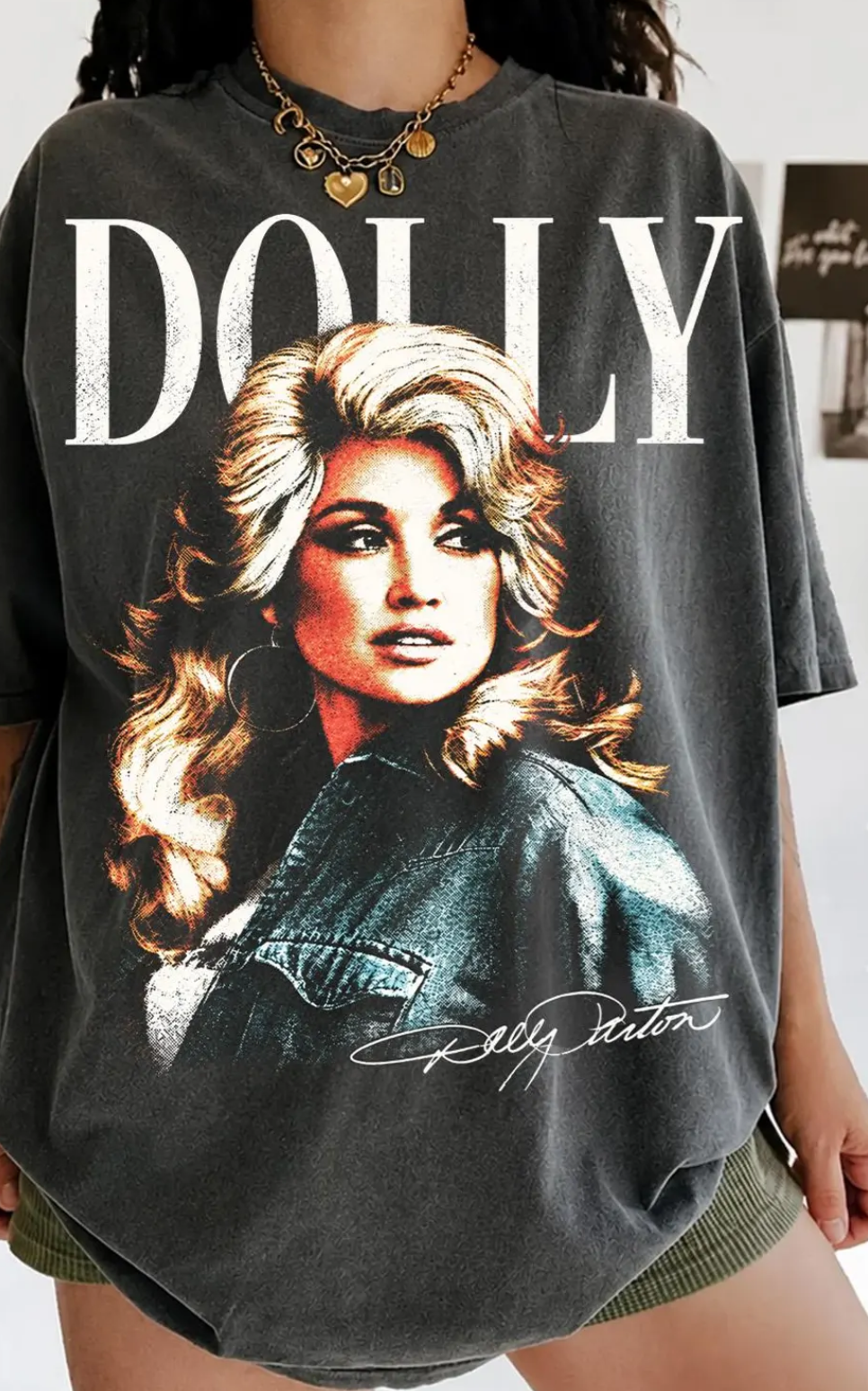 Celebrity Dolly DTF Transfer