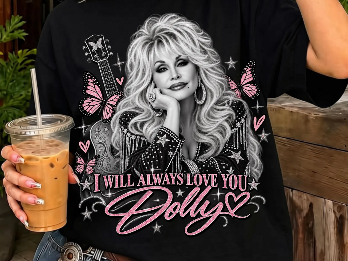 Celebrity Dolly DTF Transfer