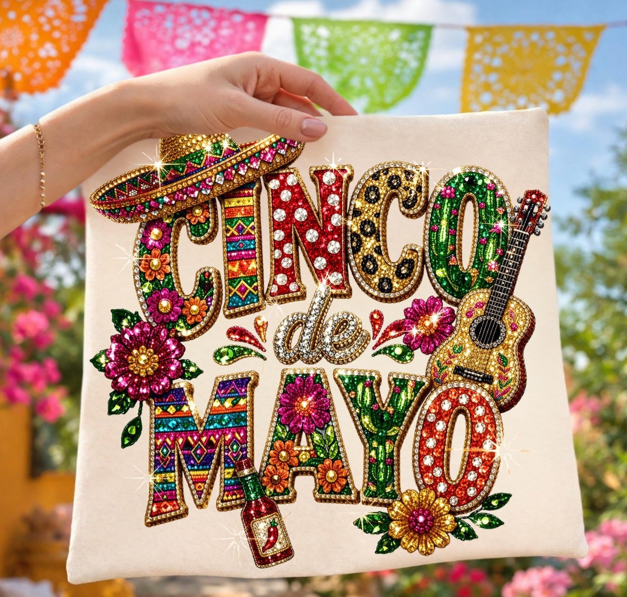 Cinco de Mayo DTF Transfer