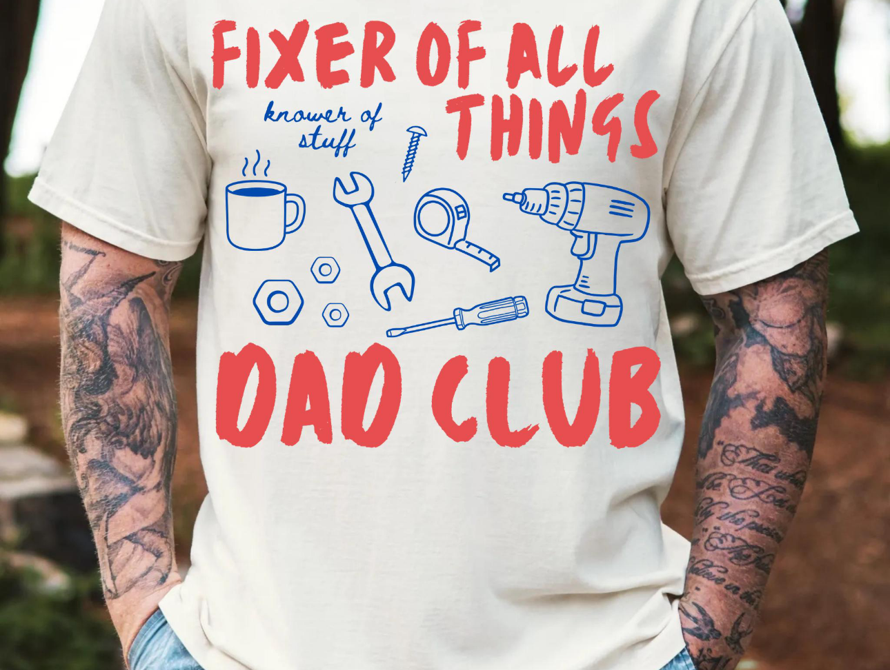 Dad/Father DTF Transfer