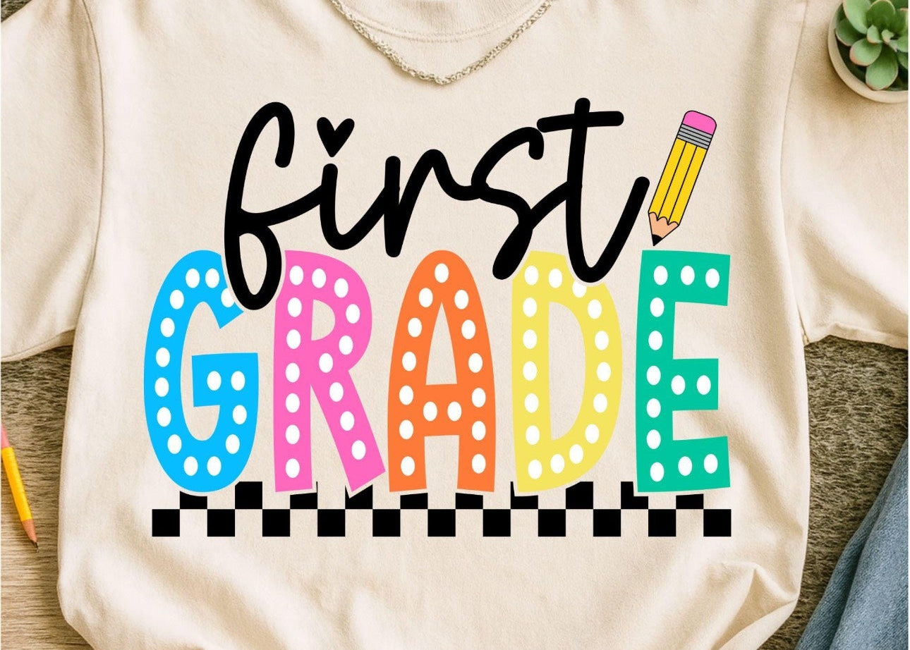 First Grade DTF Transfer