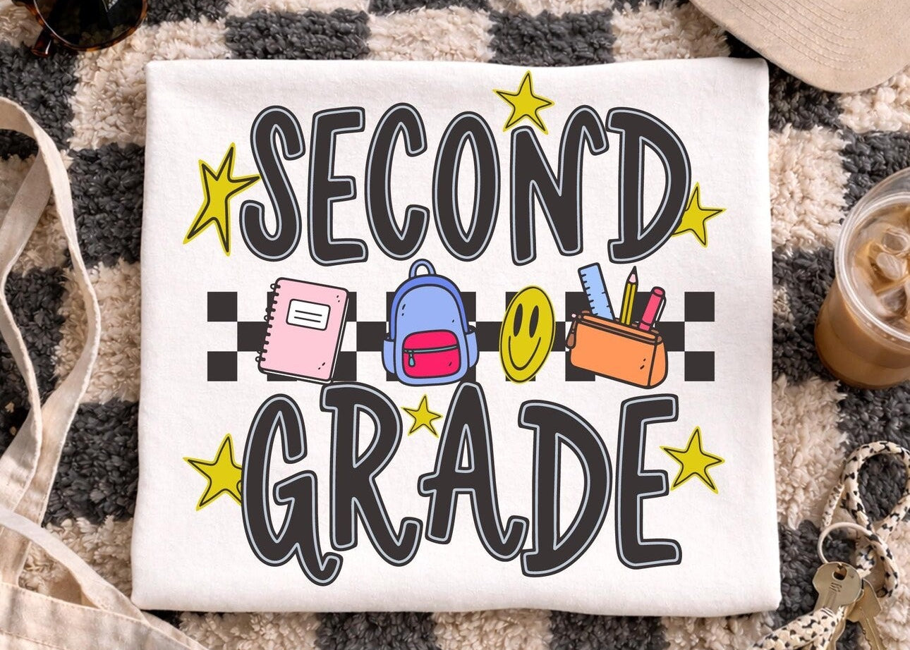 Second Grade DTF Transfer