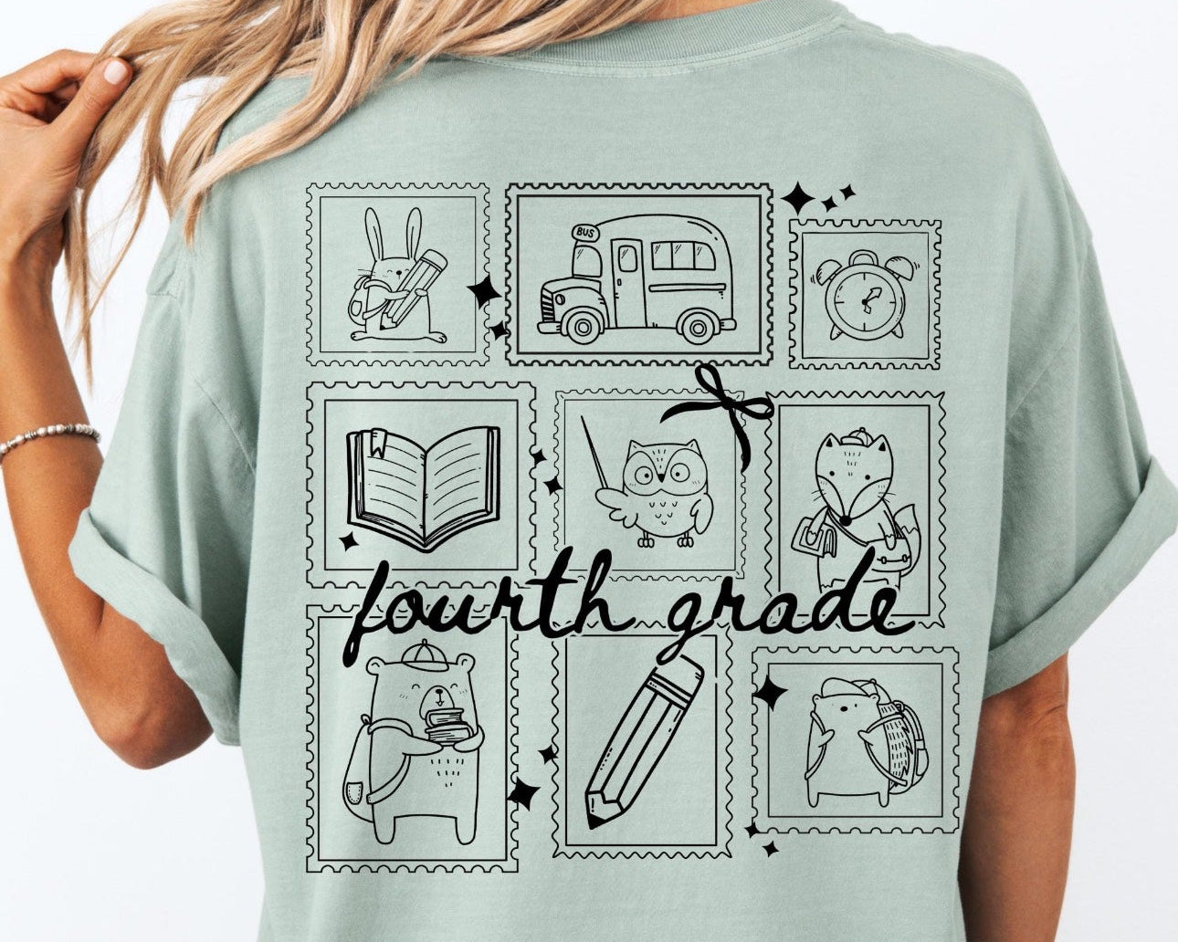 Fourth Grade DTF Transfer