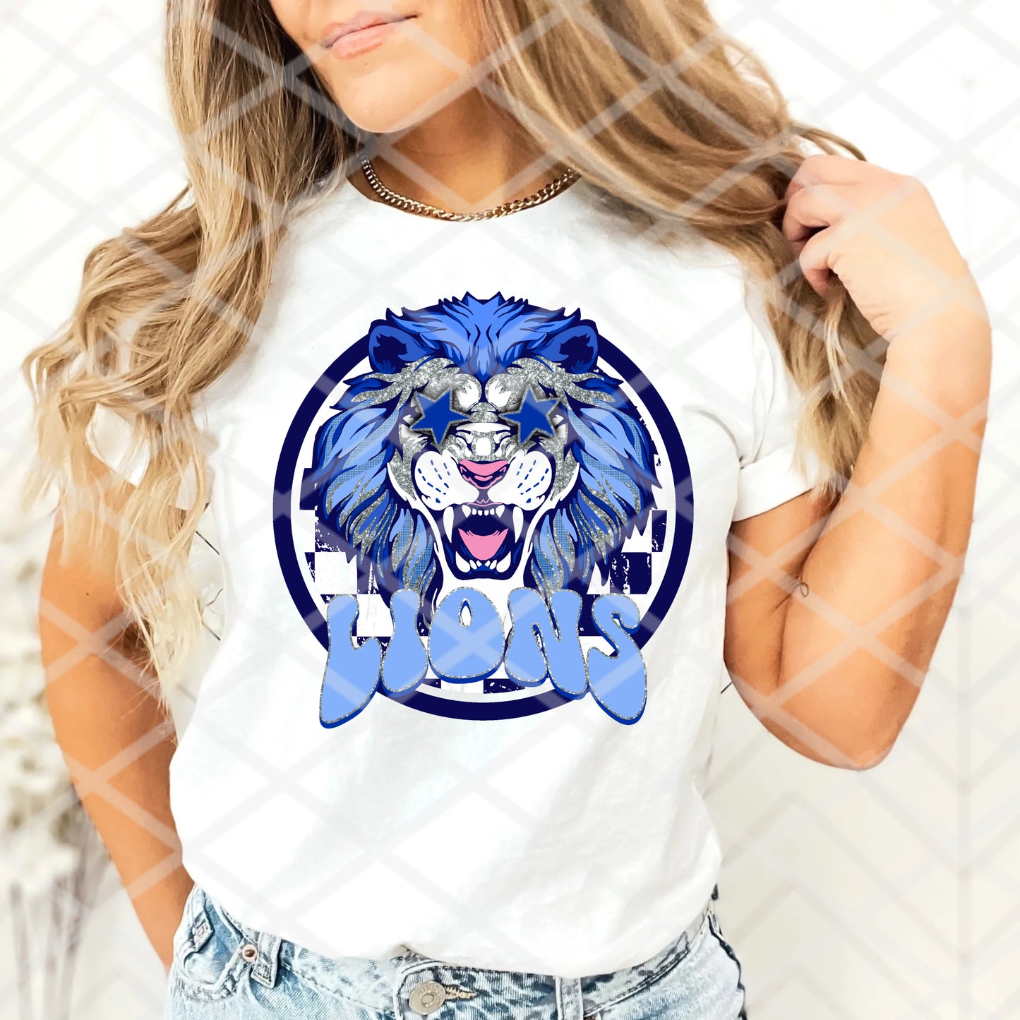 Lions DTF Transfers