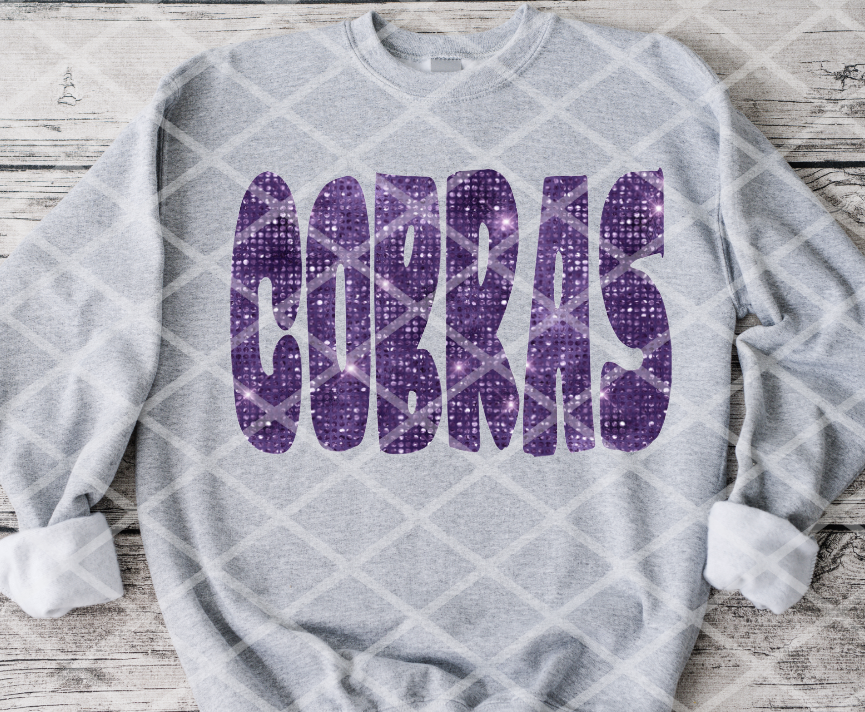 Cobras DTF Transfers