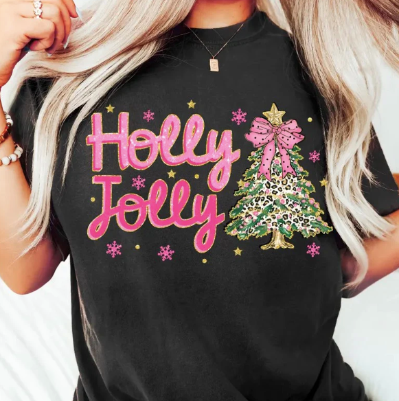 Holly Jolly DTF Transfer