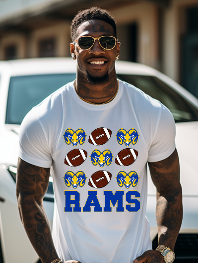 Rams DTF Transfer