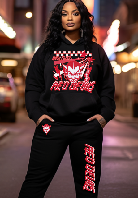 Red Devils DTF Transfer