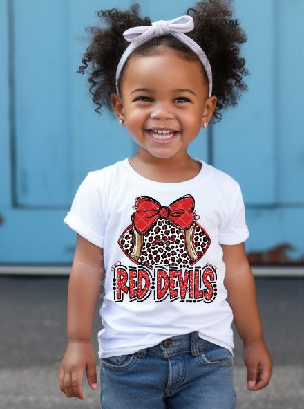 Red Devils DTF Transfer