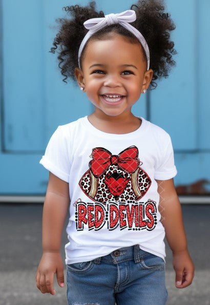 Red Devils DTF Transfer
