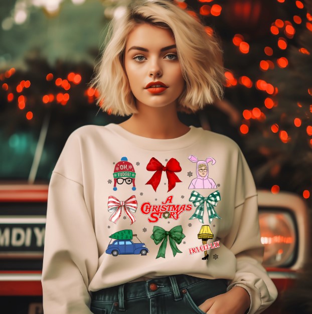 Christmas DTF Transfer