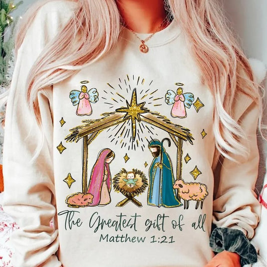 Nativity DTF Transfer