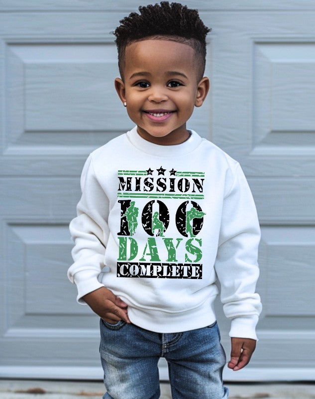 Mission 100 Days DTF Transfer