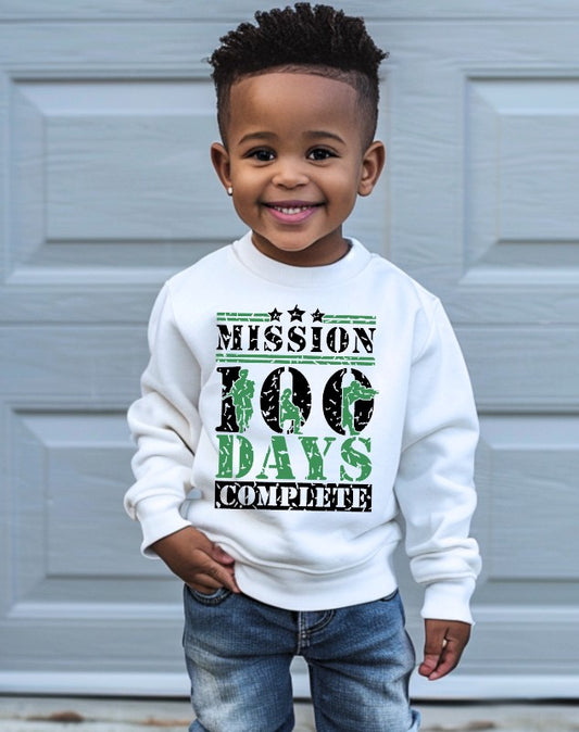 Mission 100 Days DTF Transfer