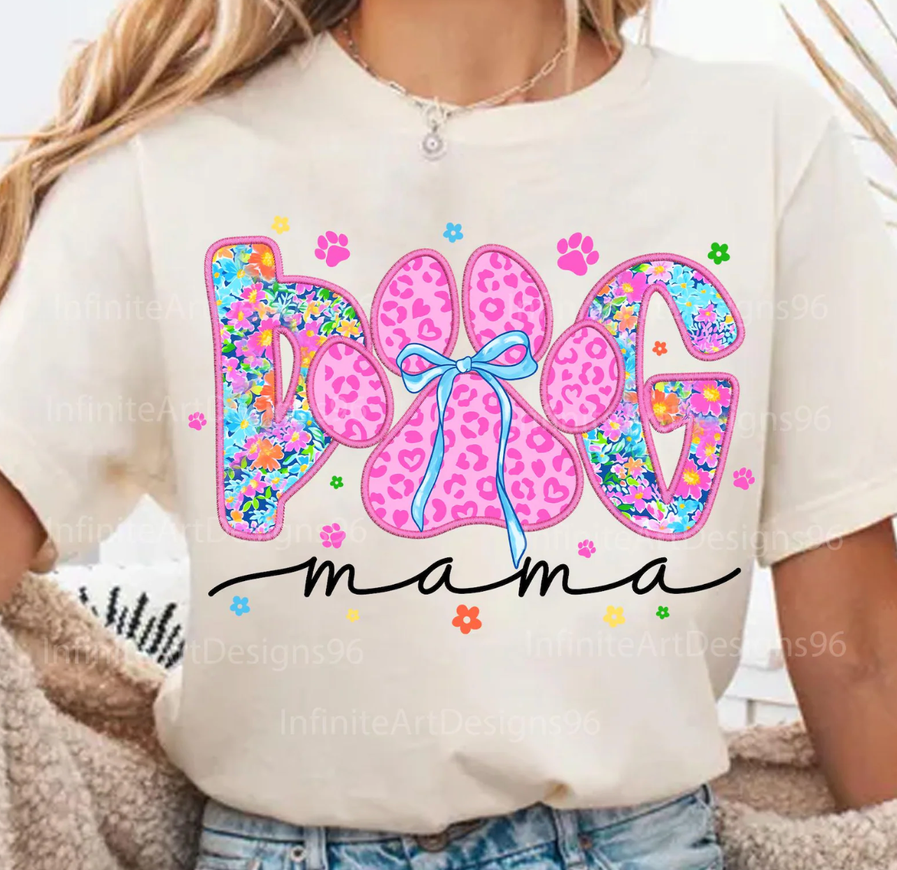 Dog Mama DTF Transfer