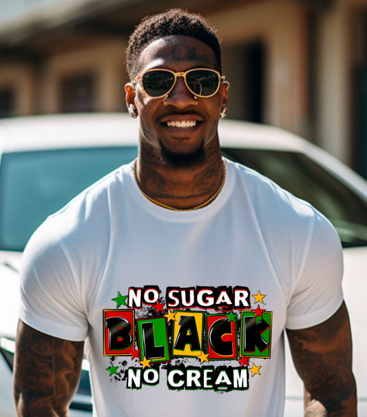 No Sugar No Cream DTF Transfer