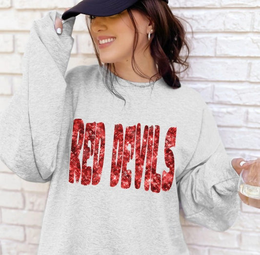 Red Devils DTF Transfer