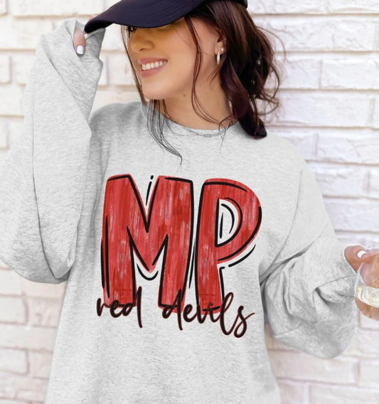 Red Devils DTF Transfer