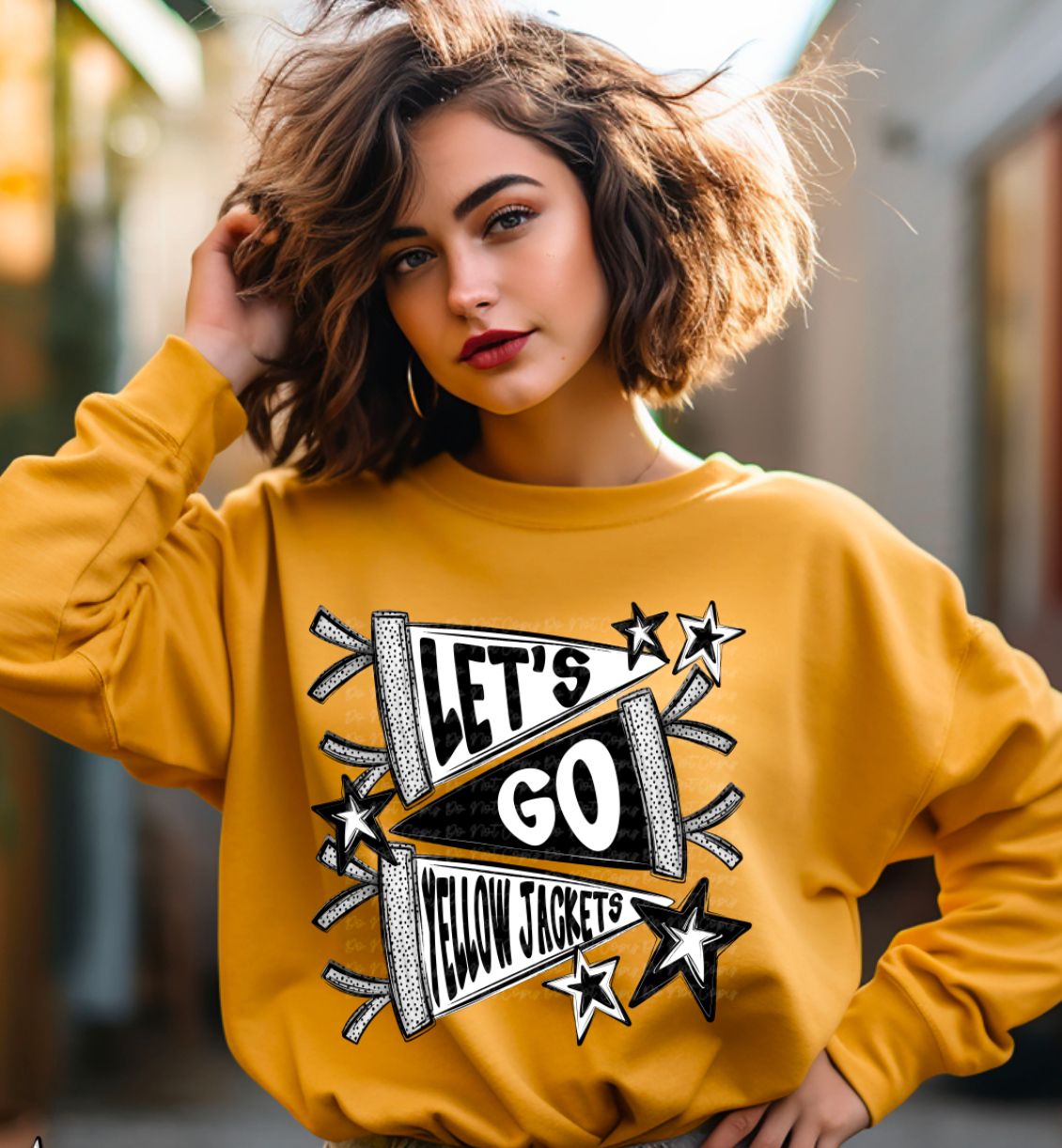 Yellow Jackets DTF Transfer