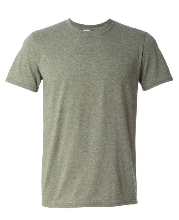 Gildan Softstyle Heather Military Green