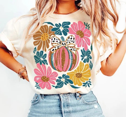 Pumpkin DTF Transfer