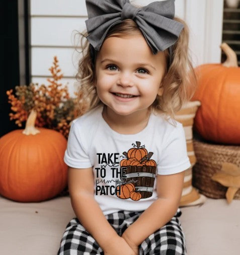 Take me to the pumpkin patch DTF Transfer