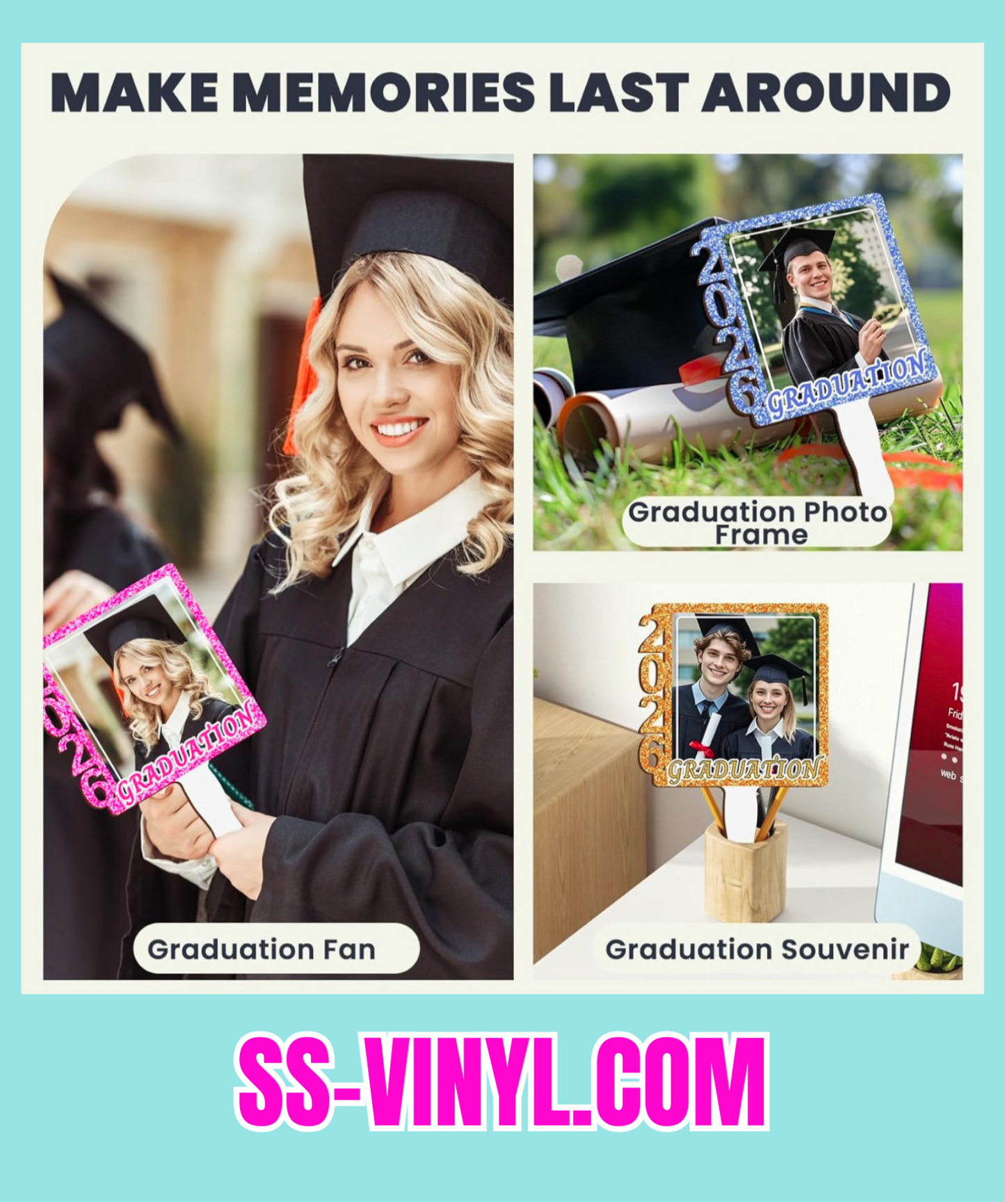 Sublimation Graduation Fan