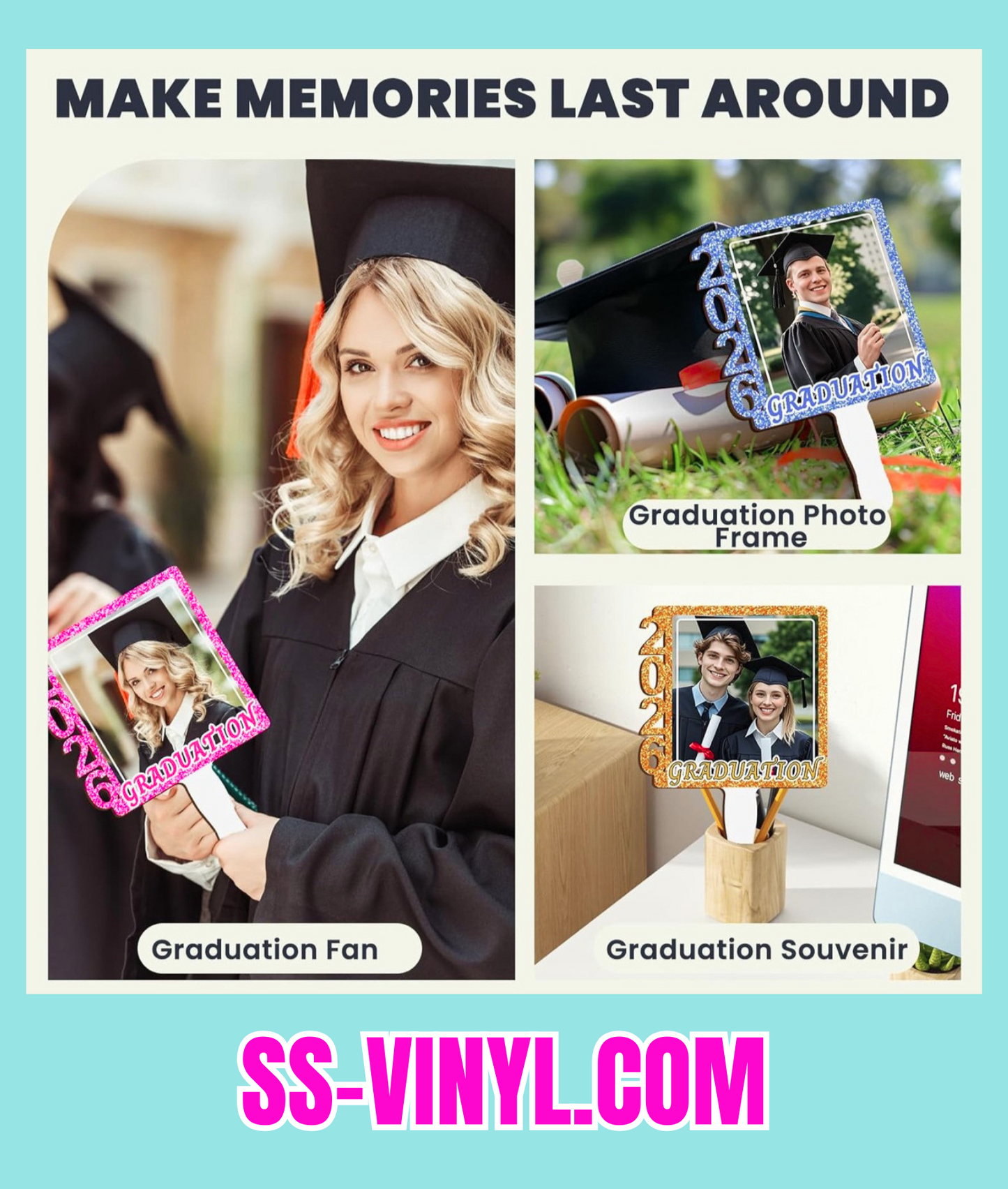 Sublimation Graduation Fan