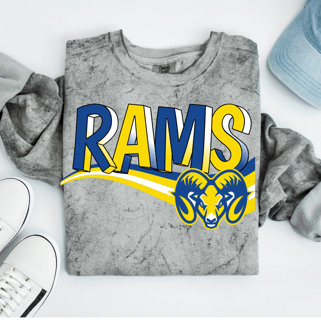 Rams DTF Transfer