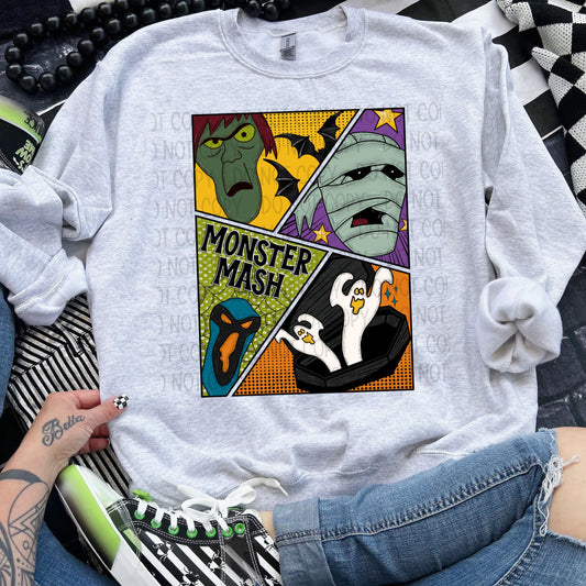 Monster Mash DTF Transfer