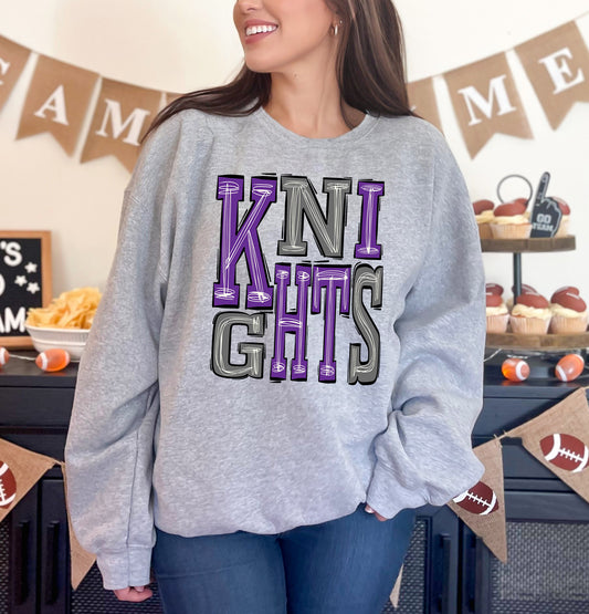 Knights DTF Transfers
