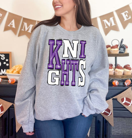 Knights DTF Transfers