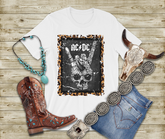ACDC Rock DTF Transfer
