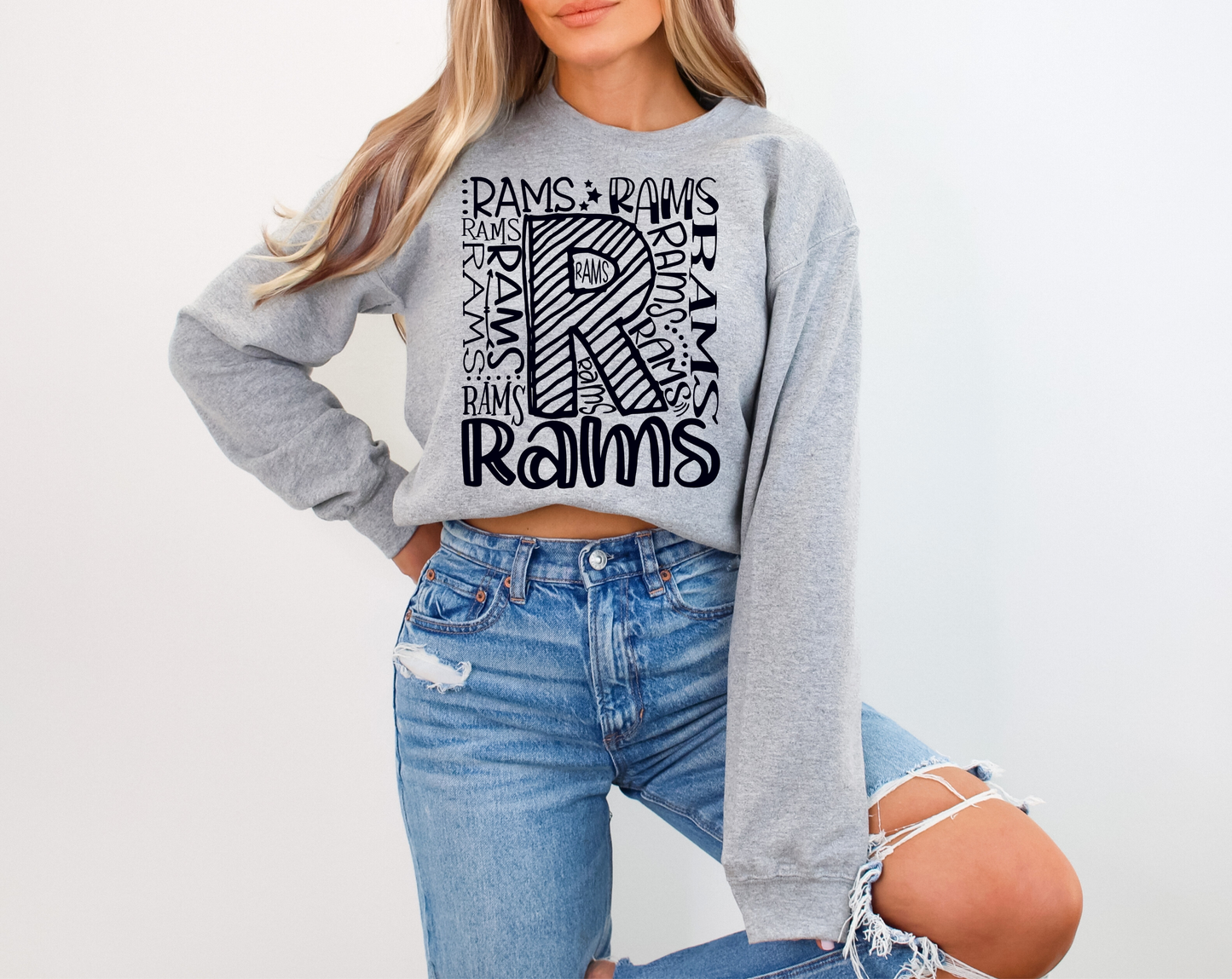 Rams DTF Transfer 0088