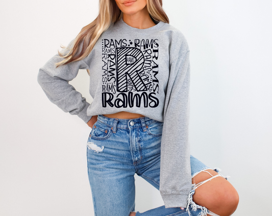 Rams DTF Transfer 0088